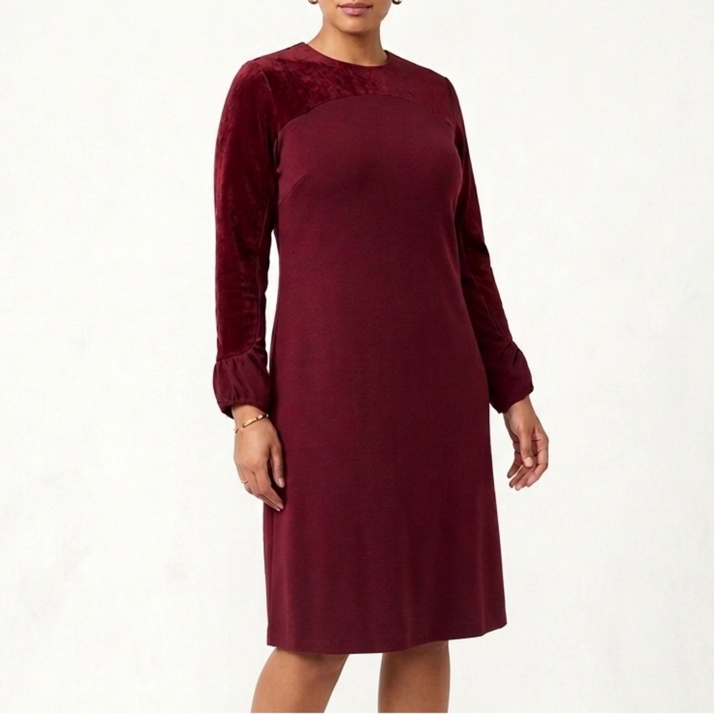Miss Issippi Suede Knit Dress
